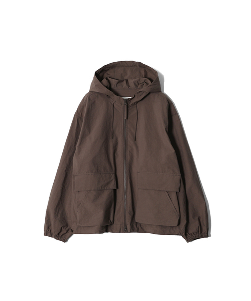 HORLISUN(ホーリーサン)の「Breeze Cotton hood Jacket Brown(その他アウター・レディース・その他・LARGE/MEDIUM/SMALL)」の1枚目の写真