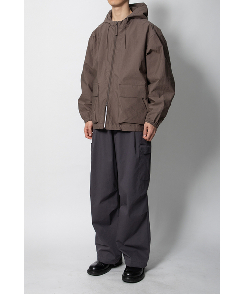HORLISUN(ホーリーサン)の「Breeze Cotton hood Jacket Brown(その他アウター・レディース・その他・LARGE/MEDIUM/SMALL)」の3枚目の写真