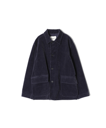 Gardener Corduroy Coverall Jacket Indigo Navy