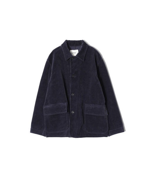 HORLISUN(ホーリーサン)の「Gardener Corduroy Coverall Jacket Indigo Navy(その他アウター・レディース・その他・SMALL/MEDIUM/LARGE)」の1枚目の写真