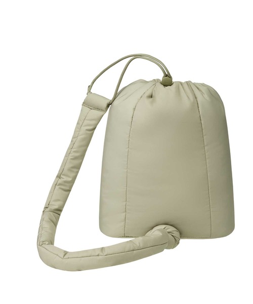 EMIS（イミス）の「PADDED ZIP POCKET SLING BAG（ショルダーバッグ・レディース・ベージュ/ネイビー・FREE）」の10枚目の写真