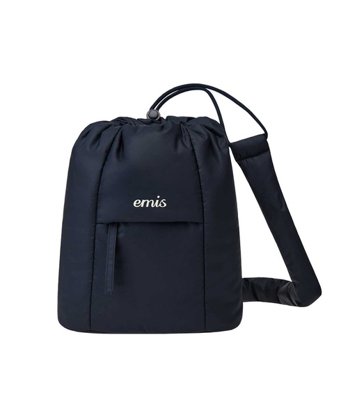 EMIS（イミス）の「PADDED ZIP POCKET SLING BAG（ショルダーバッグ・レディース・ベージュ/ネイビー・FREE）」の18枚目の写真