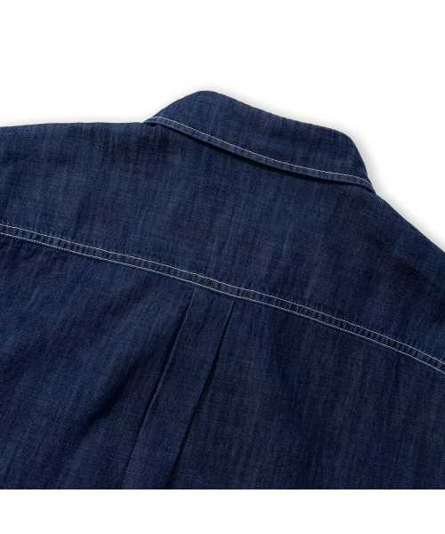 PRODESHIRT（プロデシャツ）の「[コンフォート] ナチュラルデニムワークシャツ (濃紺)（シャツ/ブラウス・メンズ・その他・MEDIUM/LARGE/X-LARGE）」の7枚目の写真