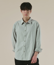 LXT（エルエックスティー）の「サマーコットンリネンセミオーバーシャツ[パステルグリーン]（シャツ/ブラウス）」