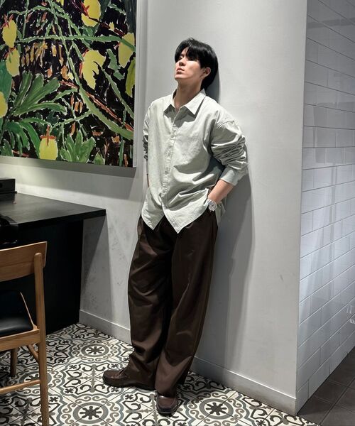 LXT（エルエックスティー）の「サマーコットンリネンセミオーバーシャツ[パステルグリーン]（シャツ/ブラウス・レディース・その他・MEDIUM/LARGE/X-LARGE/XX-LARGE）」の10枚目の写真