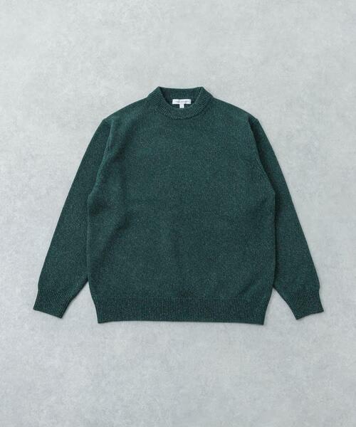 URBAN RESEARCH(アーバンリサーチ)の「MIX MOULINE CREW-NECK KNIT(ニット/セーター・メンズ・ベージュ/グリーン/グレー/ブルー・MEDIUM/LARGE)」の3枚目の写真