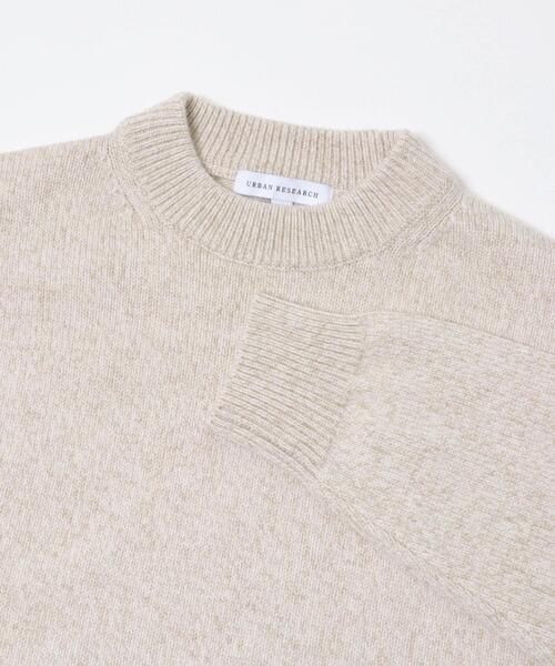 URBAN RESEARCH(アーバンリサーチ)の「MIX MOULINE CREW-NECK KNIT(ニット/セーター・メンズ・ベージュ/グリーン/グレー/ブルー・MEDIUM/LARGE)」の7枚目の写真