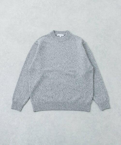 セール】MIX MOULINE CREW-NECK KNIT（ニット/セーター）｜URBAN