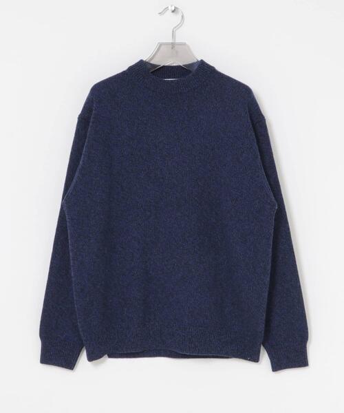 URBAN RESEARCH(アーバンリサーチ)の「MIX MOULINE CREW-NECK KNIT(ニット/セーター・メンズ・ベージュ/グリーン/グレー/ブルー・MEDIUM/LARGE)」の21枚目の写真
