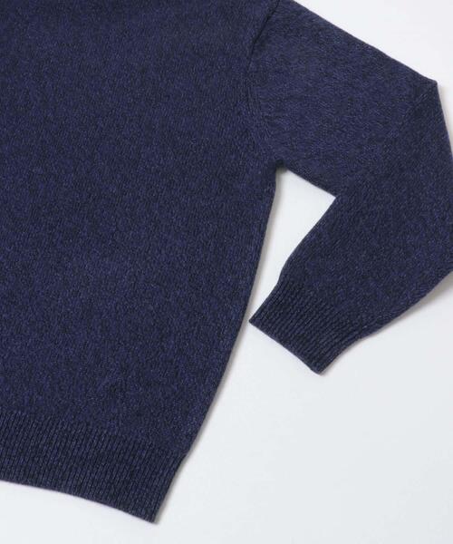 URBAN RESEARCH(アーバンリサーチ)の「MIX MOULINE CREW-NECK KNIT(ニット/セーター・メンズ・ベージュ/グリーン/グレー/ブルー・MEDIUM/LARGE)」の22枚目の写真