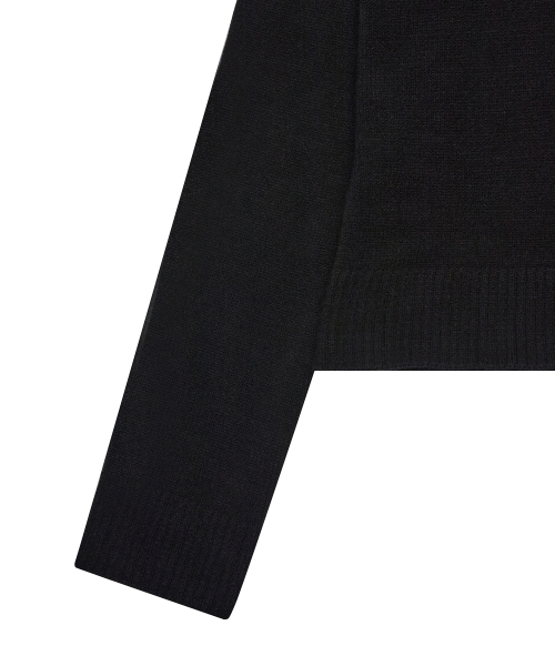 LARTIGENT（ラーティゼン）の「L19 STAR OFF-SHOULDER KNIT(BLACK)（その他トップス・レディース・その他・FREE）」の4枚目の写真