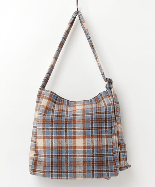 チェック柄 マドラスチェック ショルダーバッグ ハンドバッグ