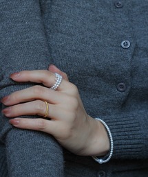 NOIR DE POUPEE｜ノワールドプーペのリング（パール）通販 - ZOZOTOWN