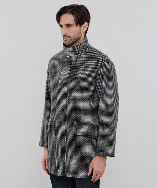 MACKINTOSH LONDON（マッキントッシュ ロンドン）の「【HEAT TWEED】【Ettrick】ヒートツイードスタンドカラーブルゾン（ブルゾン・メンズ・グレー系その他2・38/40）」の5枚目の写真