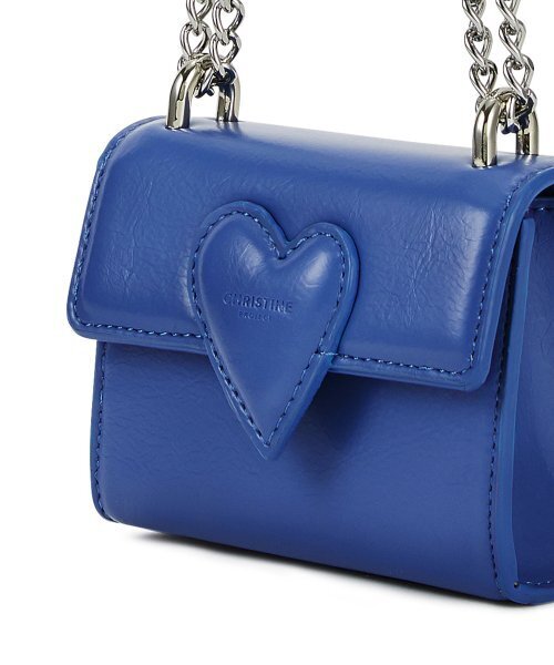 CHRISTINE PROJECT(クリスティンプロジェクト)の「TWIST HEART MICRO BAG(BLUE SLUSH)(メッセンジャーバッグ・レディース・その他・FREE)」の10枚目の写真