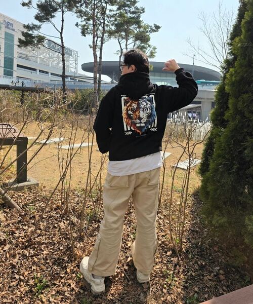ROARINGRAD(ロアリングラド)の「デニムカーゴワイドパンツベージュ(デニムパンツ・レディース・その他・X-LARGE/LARGE)」の6枚目の写真