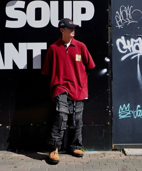 ROARINGRAD(ロアリングラド)の「デニムカーゴワイドパンツベージュ(デニムパンツ・レディース・その他・X-LARGE/LARGE)」の12枚目の写真