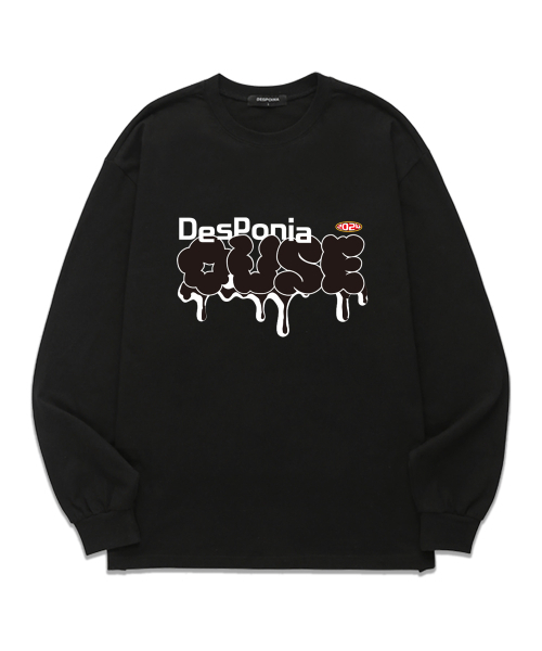 OUSE(オウズ)の「ロールダウン ロングスリーブ (DLS005) ブラック(Tシャツ/カットソー・レディース・その他・SMALL/MEDIUM/LARGE/X-LARGE/XX-LARGE)」の1枚目の写真