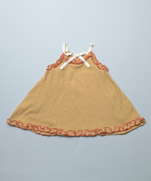 MARKEY'S（マーキーズ）の「Wガーゼキャミワンピース（ワンピース・キッズ・ブラック/ベージュ/ピンク・LL/L/M/S/XS）」の13枚目の写真