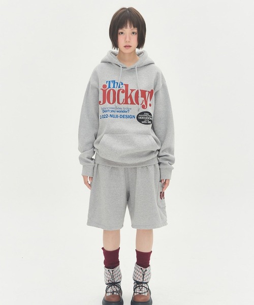 Video Jockey（ビデオジョッキー）の「【UNISEX】VIDEO JOCKEY／VideoMarket フーディー（パーカー・レディース・グレー/クリーム/ブラック・SMALL/MEDIUM）」の8枚目の写真
