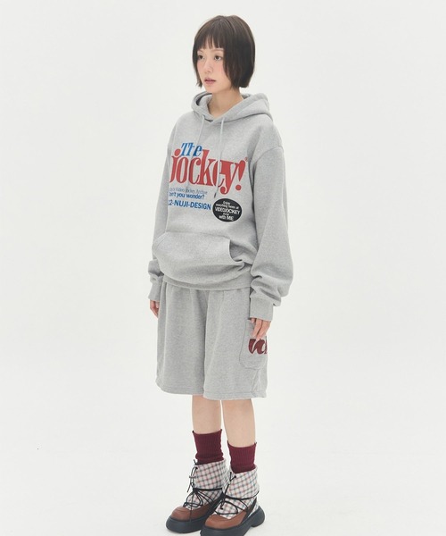 Video Jockey（ビデオジョッキー）の「【UNISEX】VIDEO JOCKEY／VideoMarket フーディー（パーカー・レディース・グレー/クリーム/ブラック・SMALL/MEDIUM）」の9枚目の写真