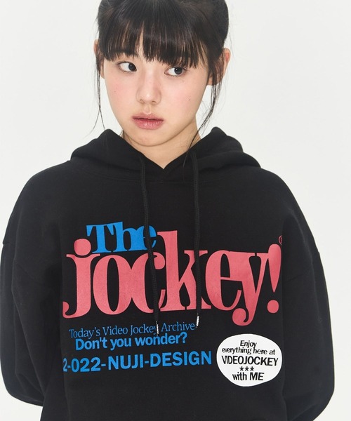 Video Jockey（ビデオジョッキー）の「【UNISEX】VIDEO JOCKEY／VideoMarket フーディー（パーカー・レディース・グレー/クリーム/ブラック・SMALL/MEDIUM）」の17枚目の写真