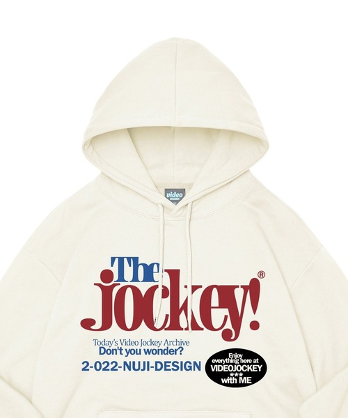 Video Jockey（ビデオジョッキー）の「【UNISEX】VIDEO JOCKEY／VideoMarket フーディー（パーカー・レディース・グレー/クリーム/ブラック・SMALL/MEDIUM）」の22枚目の写真