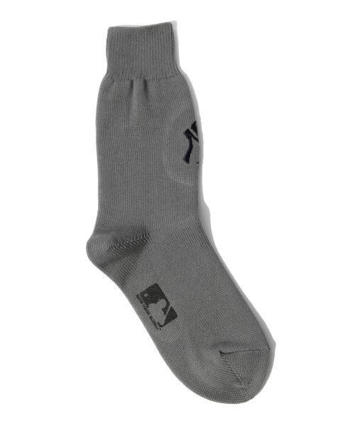 ROSTER SOX（ロスターソックス）の「ROSTER SOCKS×BEAMS BOY / MLB SOCKS（ソックス/靴下・レディース・ホワイト/グレー/ネイビー・ONE SIZE）」の4枚目の写真
