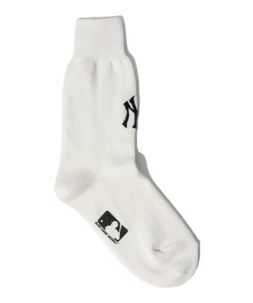 ROSTER SOX（ロスターソックス）の「ROSTER SOCKS×BEAMS BOY / MLB SOCKS（ソックス/靴下・レディース・ホワイト/グレー/ネイビー・ONE SIZE）」の5枚目の写真