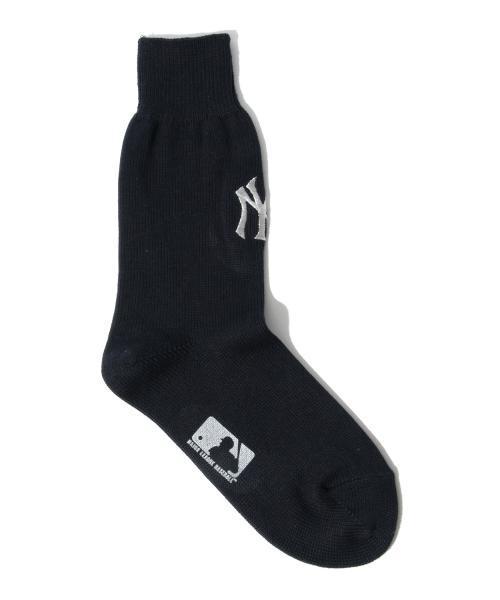 ROSTER SOX（ロスターソックス）の「ROSTER SOCKS×BEAMS BOY / MLB SOCKS（ソックス/靴下・レディース・ホワイト/グレー/ネイビー・ONE SIZE）」の6枚目の写真