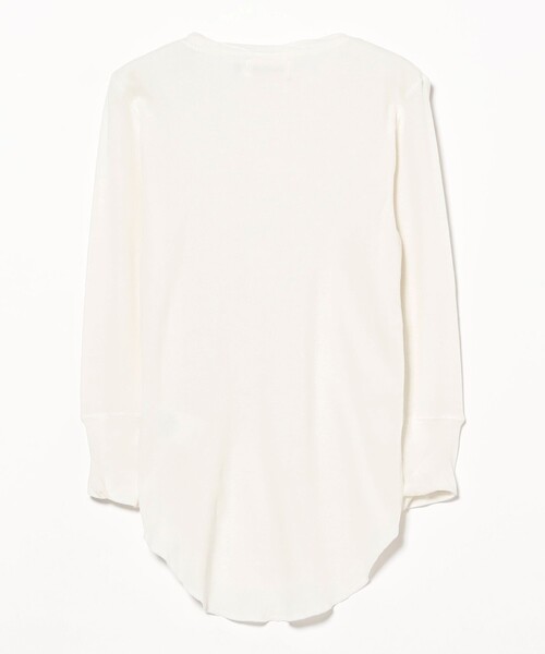 BEAMS BOY（ビームスボーイ）の「リブ クルー 3/4（Tシャツ/カットソー・レディース・ライム/アイボリー/ブルー/グレー・2/1）」の6枚目の写真