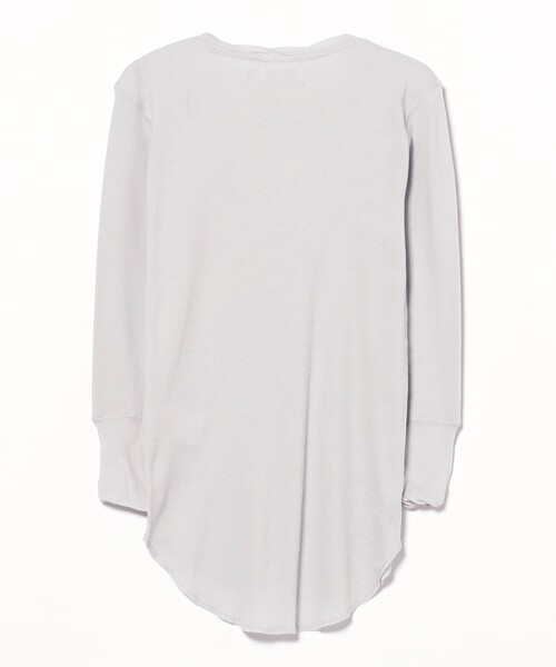 BEAMS BOY（ビームスボーイ）の「リブ クルー 3/4（Tシャツ/カットソー・レディース・ライム/アイボリー/ブルー/グレー・2/1）」の9枚目の写真