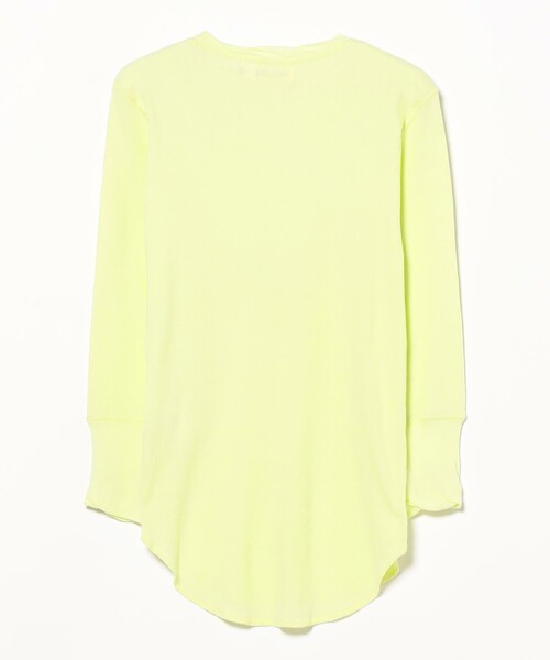 BEAMS BOY（ビームスボーイ）の「リブ クルー 3/4（Tシャツ/カットソー・レディース・ライム/アイボリー/ブルー/グレー・2/1）」の14枚目の写真