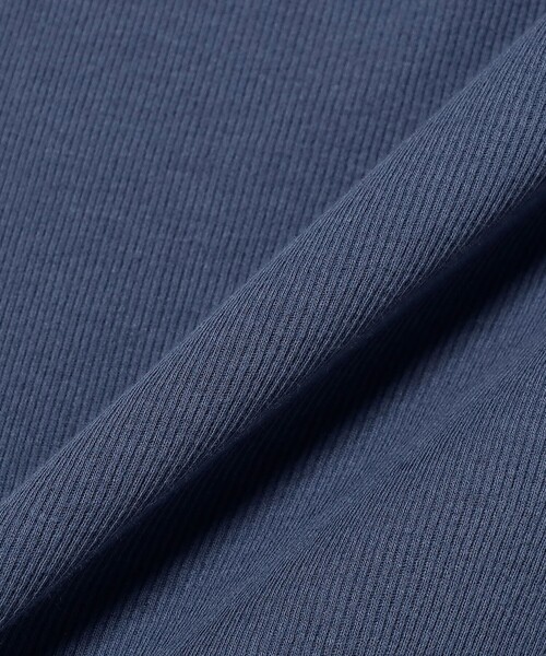 BEAMS BOY（ビームスボーイ）の「リブ クルー 3/4（Tシャツ/カットソー・レディース・ライム/アイボリー/ブルー/グレー・2/1）」の18枚目の写真