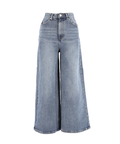 coca（coca）（コカ）の「ムーヴデニムワイドパンツ（デニムパンツ・レディース・ライトブルー/ブルー・L/M/S）」の22枚目の写真