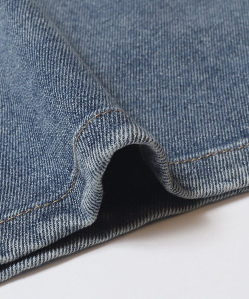 coca（coca）（コカ）の「ムーヴデニムワイドパンツ（デニムパンツ・レディース・ライトブルー/ブルー・L/M/S）」の19枚目の写真