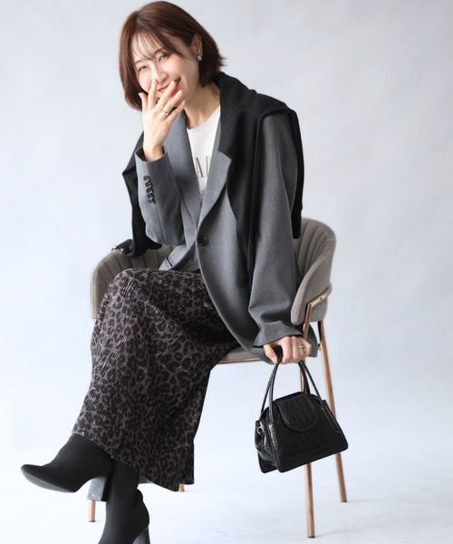 Ehre style(エーレスタイル)の「辛口すぎない 大人のためのレオパード(スカート・レディース・レオパード・FREE)」の11枚目の写真