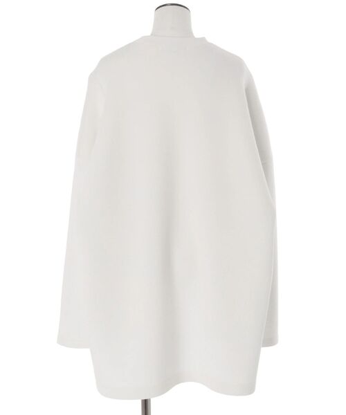 UN3D.（アンスリード）の「STRATUM LAYER LONG T / ストレイタムレイヤーロンT（Tシャツ/カットソー・レディース・ホワイト/ブラック・36/38）」の6枚目の写真