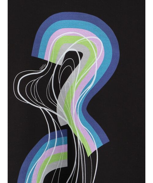 UN3D.（アンスリード）の「STRATUM LAYER LONG T / ストレイタムレイヤーロンT（Tシャツ/カットソー・レディース・ホワイト/ブラック・36/38）」の17枚目の写真