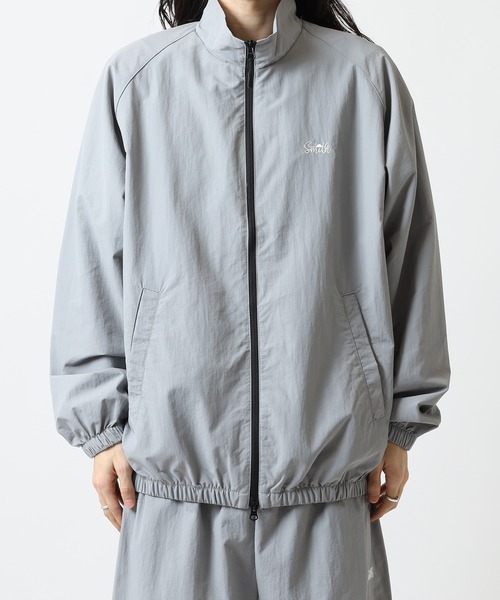 セール】SUNNY SMITH コットンライク ナイロン ヤシの木両面刺繍 ZIP