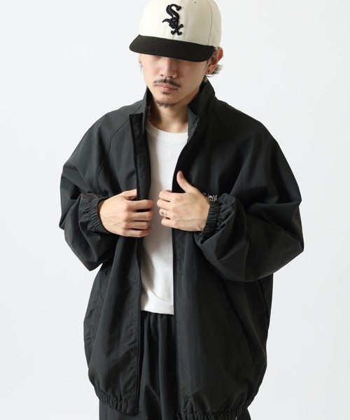 セール】SUNNY SMITH コットンライク ナイロン ヤシの木両面刺繍 ZIP