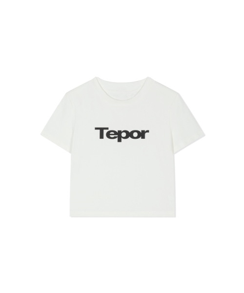 TEPOR(テポール)の「ロゴTシャツ - ホワイト(Tシャツ/カットソー・レディース・その他・FREE)」の3枚目の写真