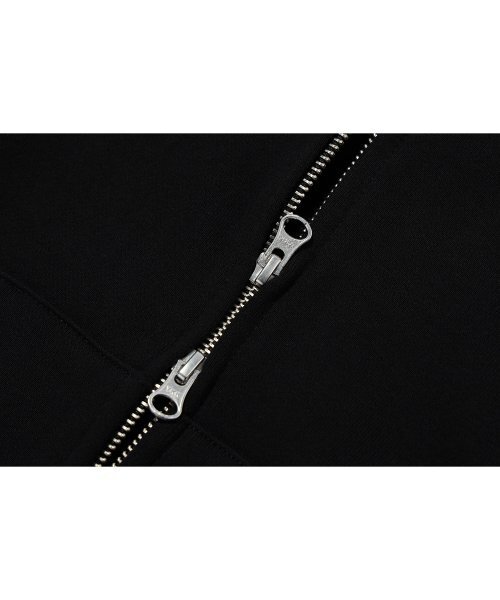 IFYOUWANT（イフユーウォント）の「2 WAY CROP HOOD ZIPUP black（パーカー・レディース・その他・ONE SIZE）」の4枚目の写真