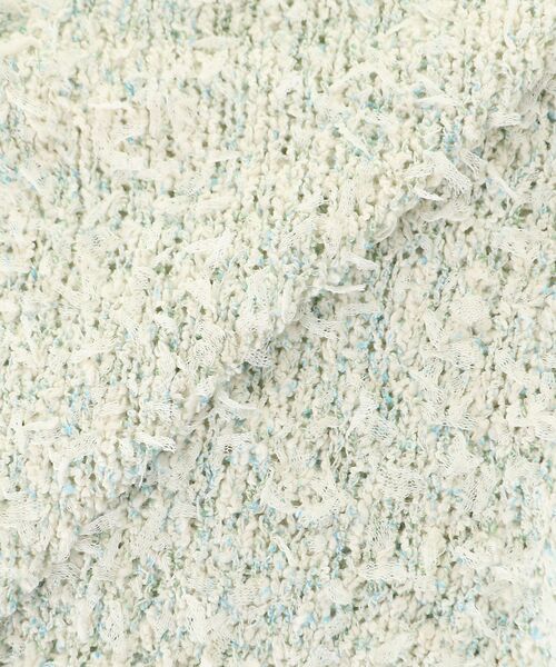 le.coeur blanc（ルクールブラン）の「リボンチュール×スラブVベスト（ベスト・レディース・グリーン系その他/ホワイト系その他・38）」の4枚目の写真