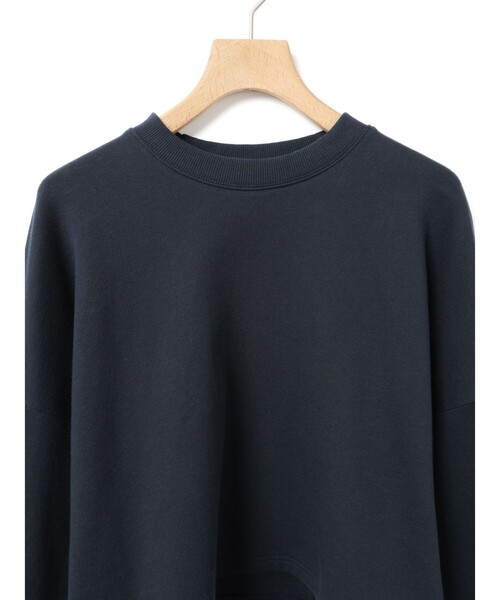 MidiUmi（ミディウミ）の「MidiUmi ショートスウェットプルオーバー（Tシャツ/カットソー・レディース・グリーン/ピンク/キナリ/ネイビー/グレー・FREE）」の6枚目の写真