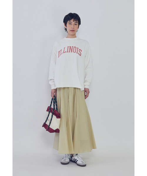 1er Arrondissement(プルミエアロンディスモン)の「タフタボリュームスカート(スカート・レディース・ブルー系その他3/ホワイト系その他3/ベージュ・38/36)」の9枚目の写真