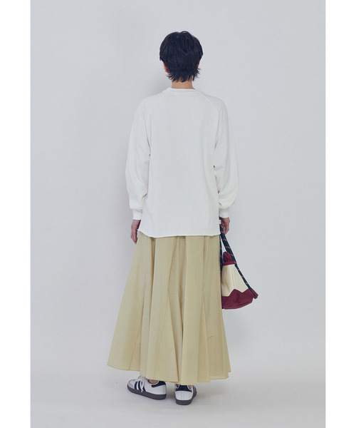 1er Arrondissement(プルミエアロンディスモン)の「タフタボリュームスカート(スカート・レディース・ブルー系その他3/ホワイト系その他3/ベージュ・38/36)」の10枚目の写真