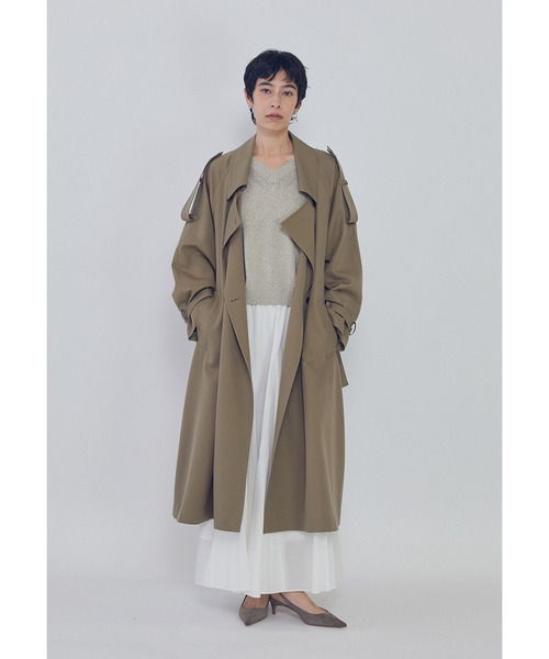 1er Arrondissement(プルミエアロンディスモン)の「タフタボリュームスカート(スカート・レディース・ブルー系その他3/ホワイト系その他3/ベージュ・38/36)」の14枚目の写真