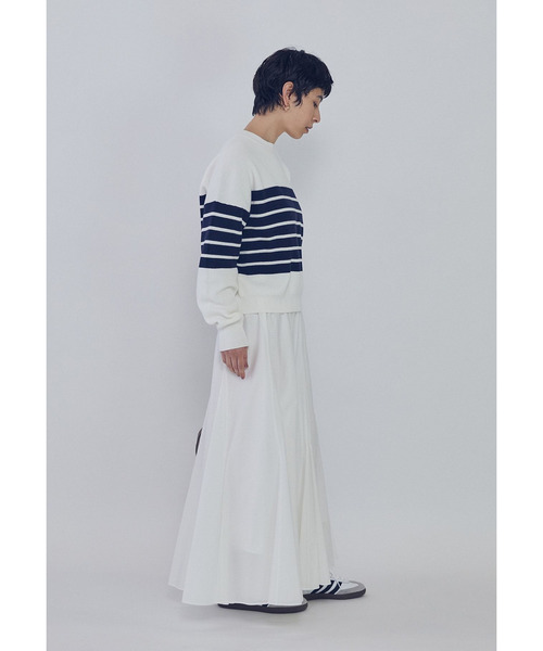 1er Arrondissement(プルミエアロンディスモン)の「タフタボリュームスカート(スカート・レディース・ブルー系その他3/ホワイト系その他3/ベージュ・38/36)」の19枚目の写真