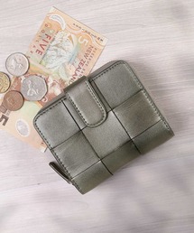 mieno | [mieno] イタリアンシープ スキンメッシュ折財布 二つ折り(財布)